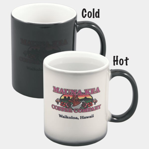11 oz. Color Changing Sublimatable Ceramic Mug Thumbnail