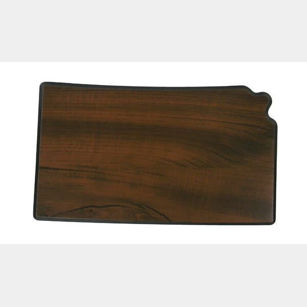 6" x 10 1/4" Finish Edge Kansas State Plaque Thumbnail