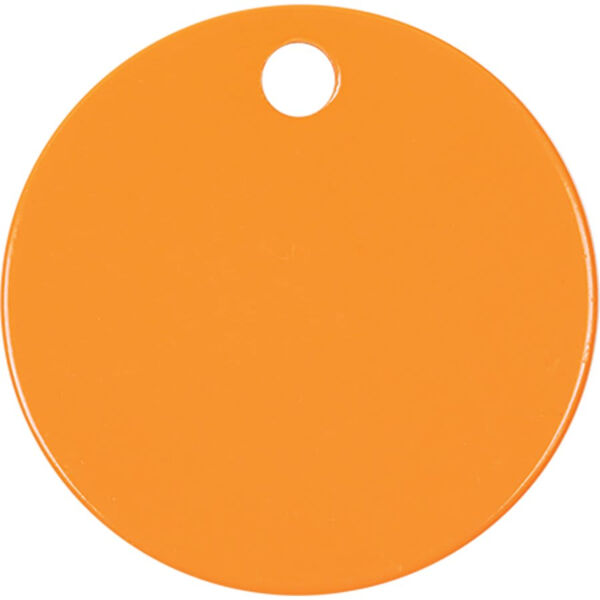 1 1/2" Laserable Round Industrial Tag Thumbnail