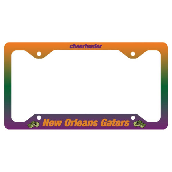 12.25" x 6.46" Gloss Sublimatable Unisub Aluminum License Plate Frame Thumbnail