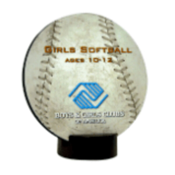 5.75" Unisub Sublimatable Round Streamline Award Thumbnail