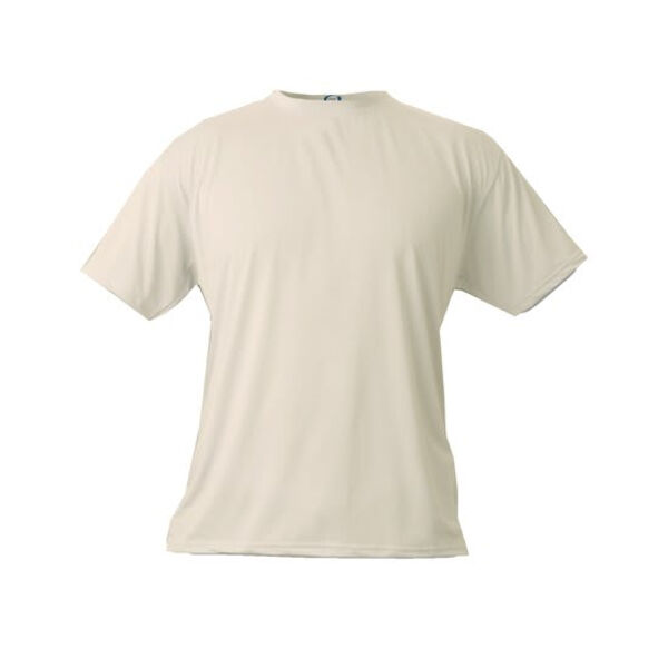 3XL Sand Short Sleeve Basic T-Shirt Thumbnail