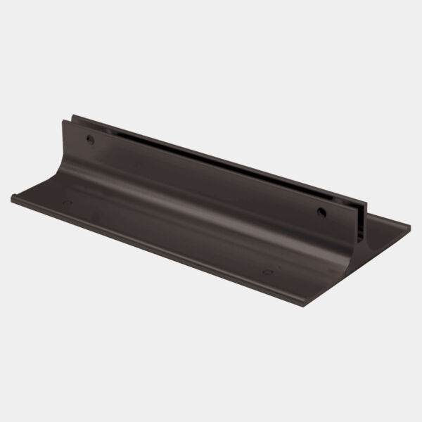 6", Kota Pro Aluminum Corridor Bracket, Fits 1/8" Thick Plastic Insert Thumbnail