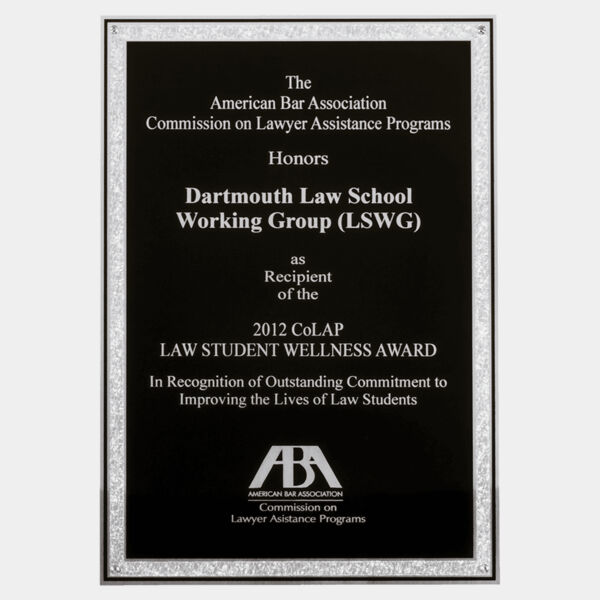 5 1/4" x 7 1/4" Laser Engravable Aluminum Plate with Florentine Border and Textured Center and Four Holes Thumbnail