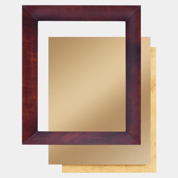 Airflyte Matte Finish Frame Kit with Brushed Metal Backing Thumbnail