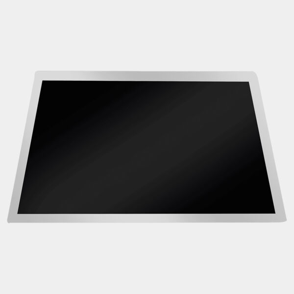 1 1/2" x 2 7/8" Laserable Aluminum Plate with Border Thumbnail