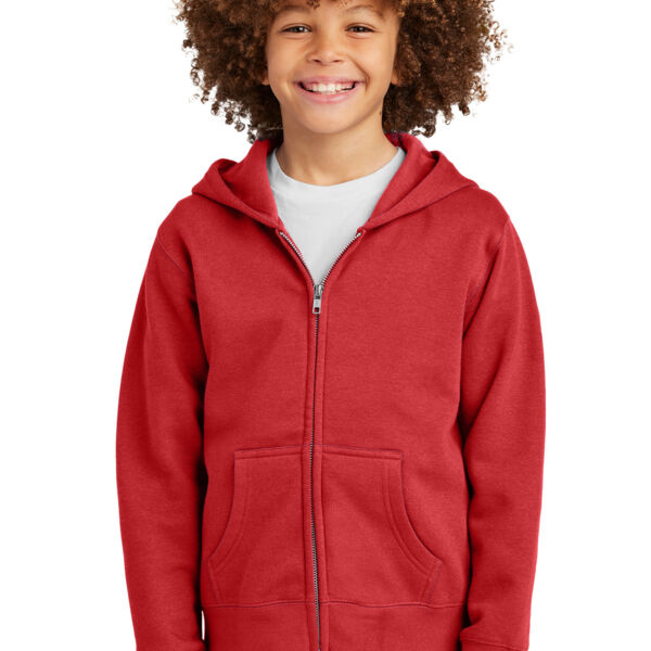 Youth V.I.T. Fleece Full Zip Hoodie Thumbnail